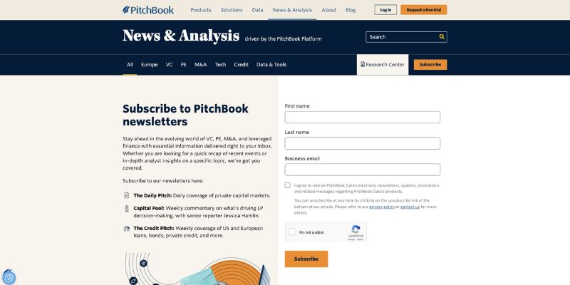 The Daily Pitch newsletter