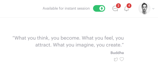 Instant Sessions feature