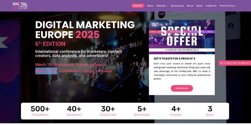 Digital Marketing Europe 2025