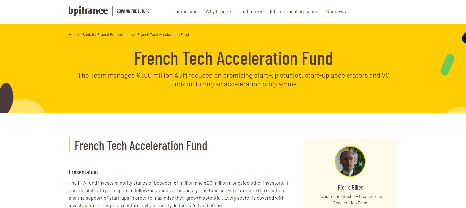 French Tech Acceleration Fund