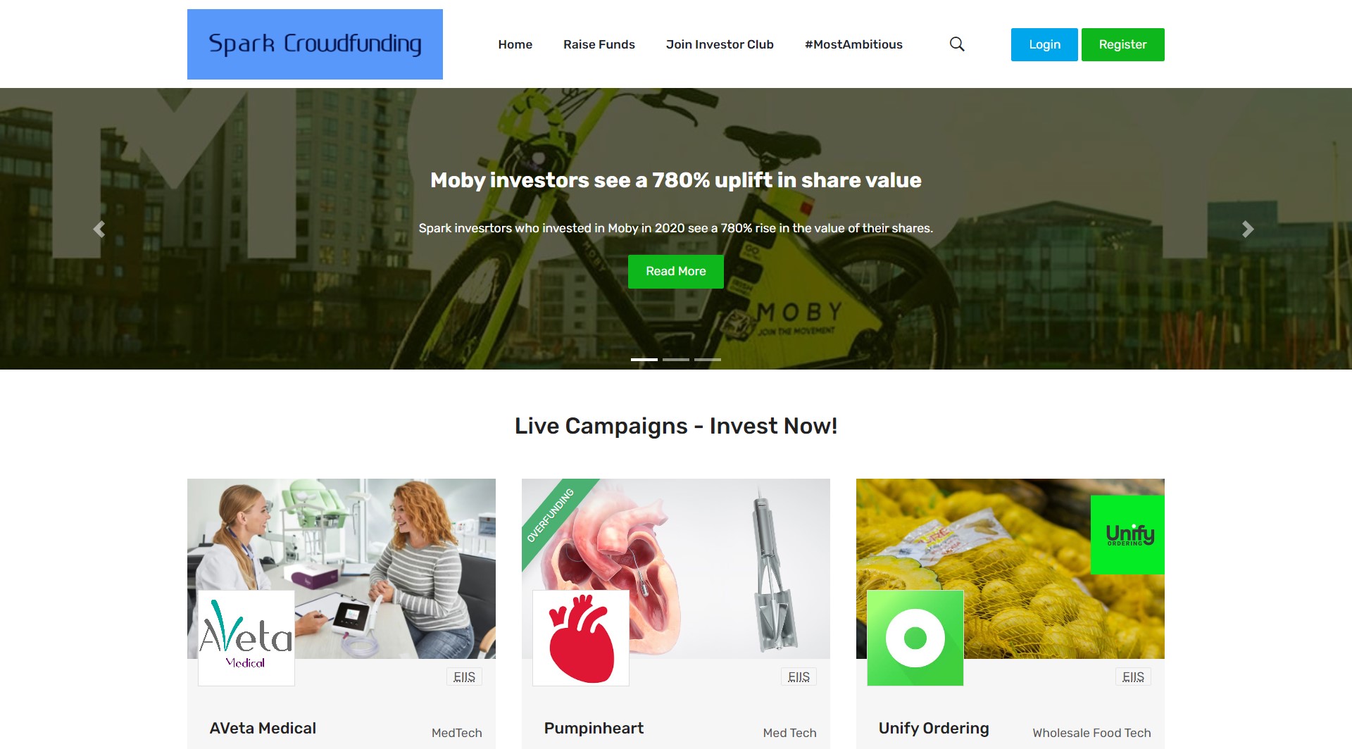 Spark Crowdfunding