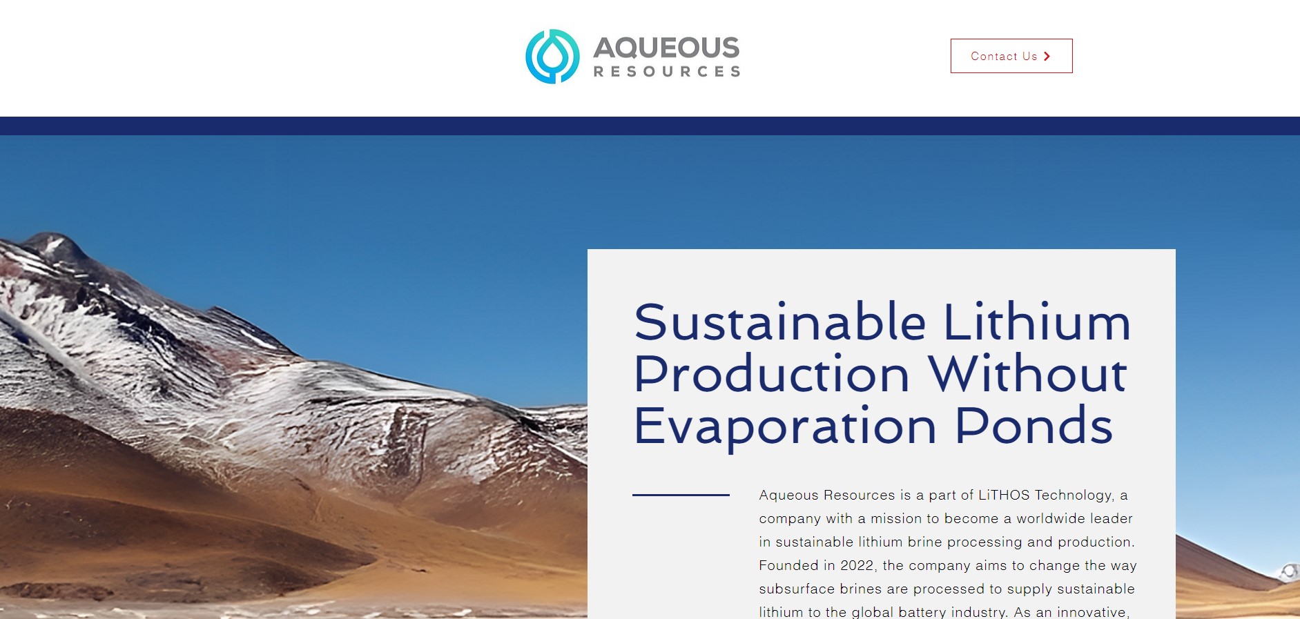 Aqueous Resources