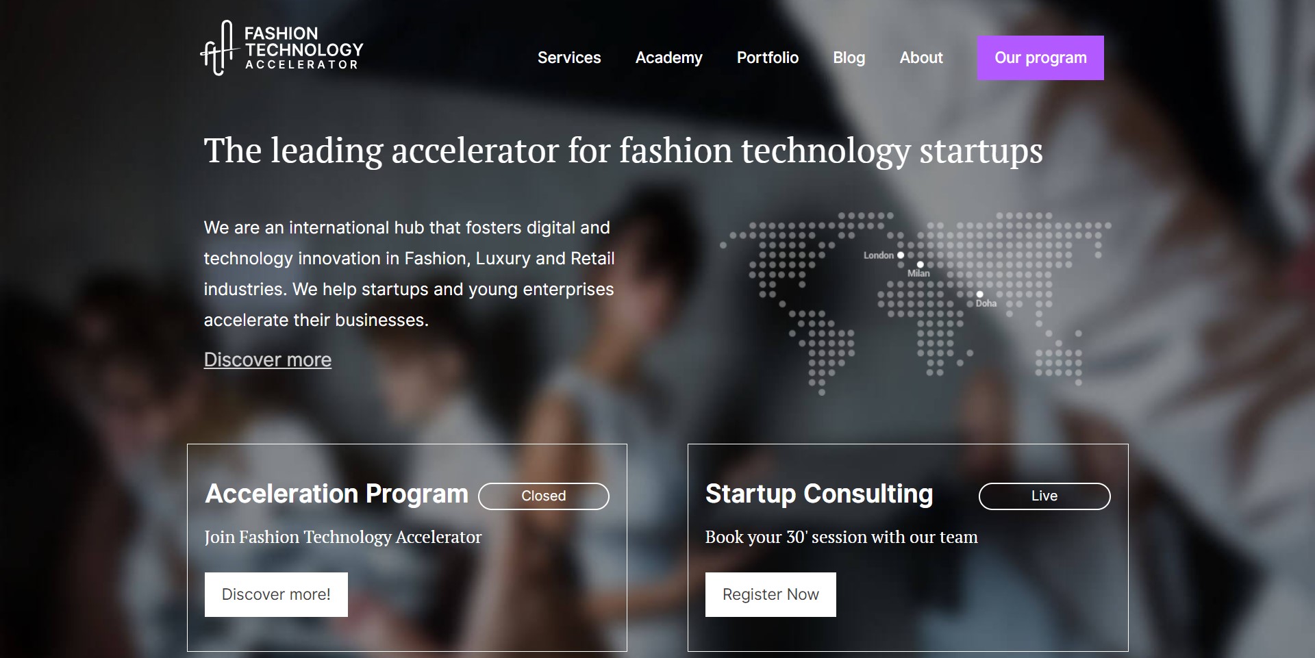 Fashion Technology Accelerator Milan