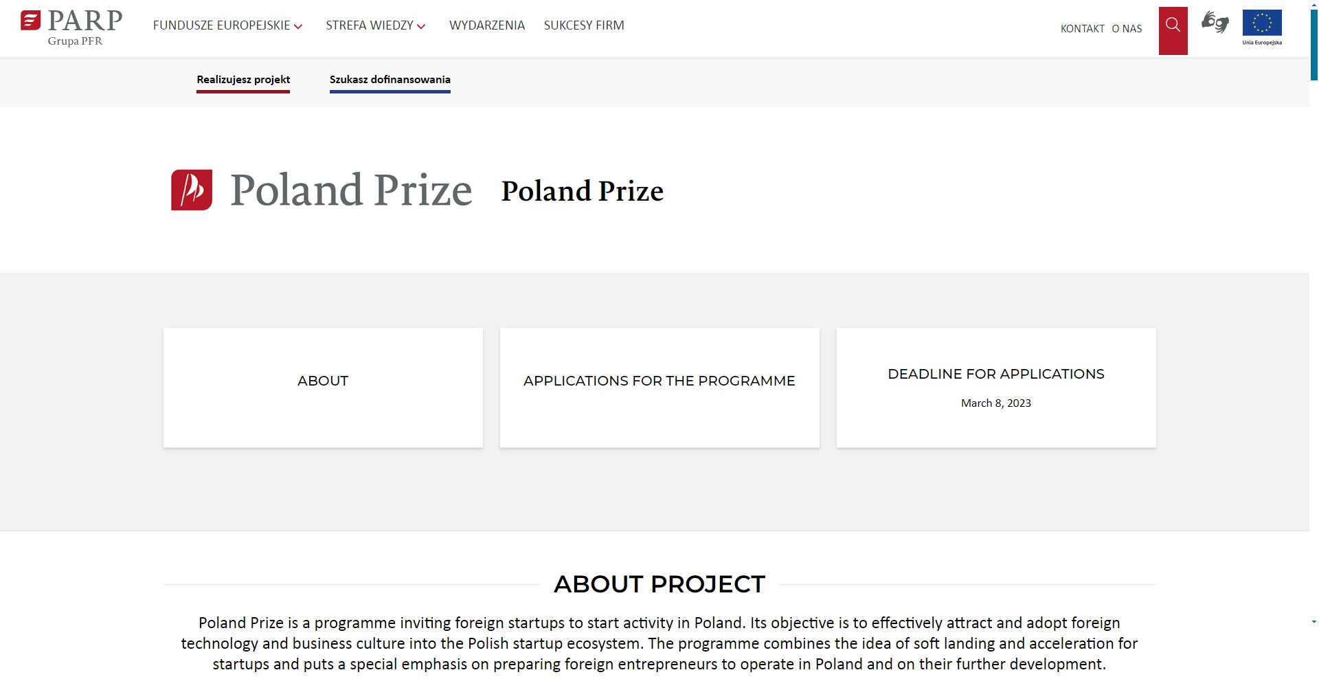 Poland Prize Program