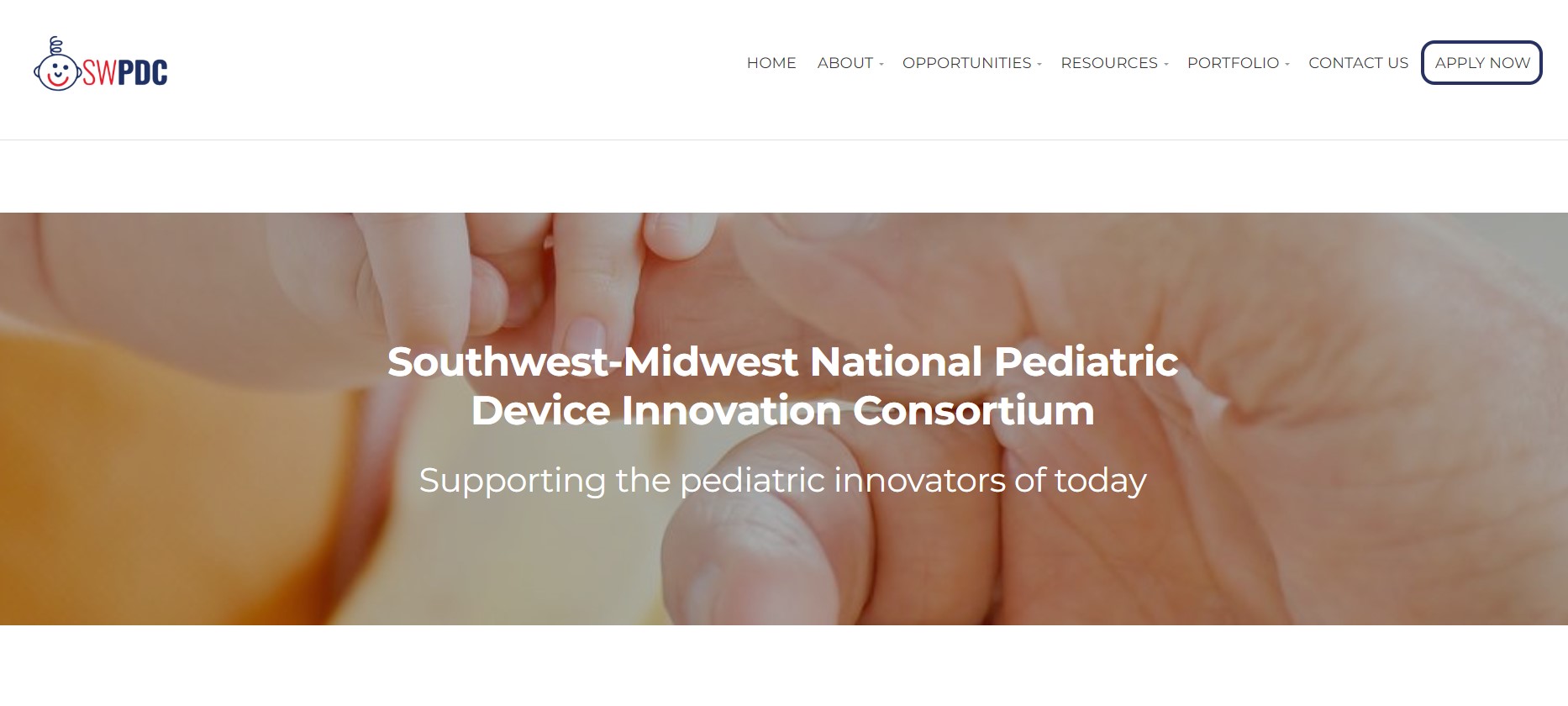 Southwest-Midwest National Pediatric Device Innovation Consortium