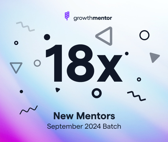 GrowthMentor new mentor batch September 2024